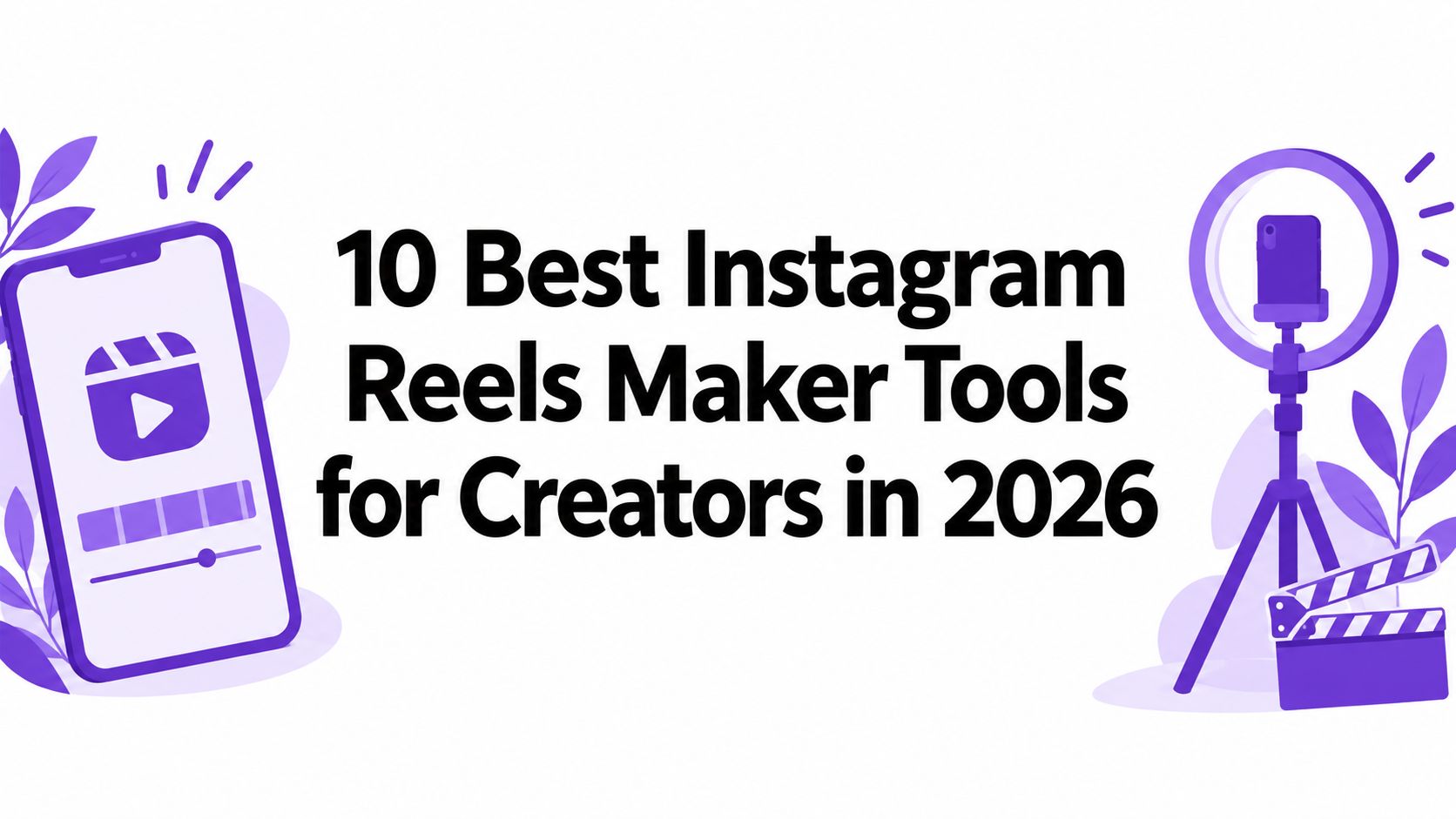 10 Best Instagram Reels Maker Tools for Creators in 2026