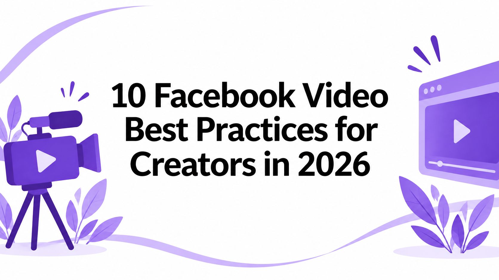 10 Facebook Video Best Practices for Creators in 2026