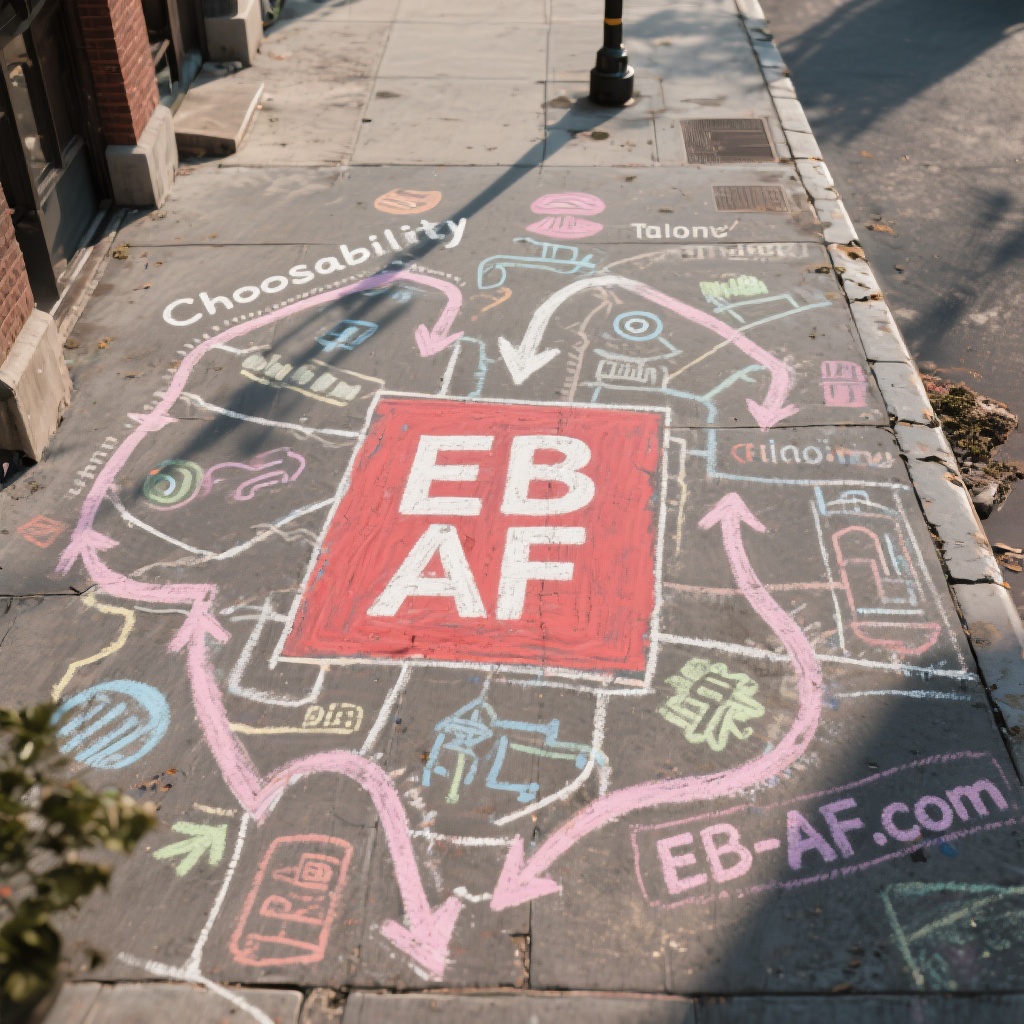 Abstract image of a female executive doing research on employer branding