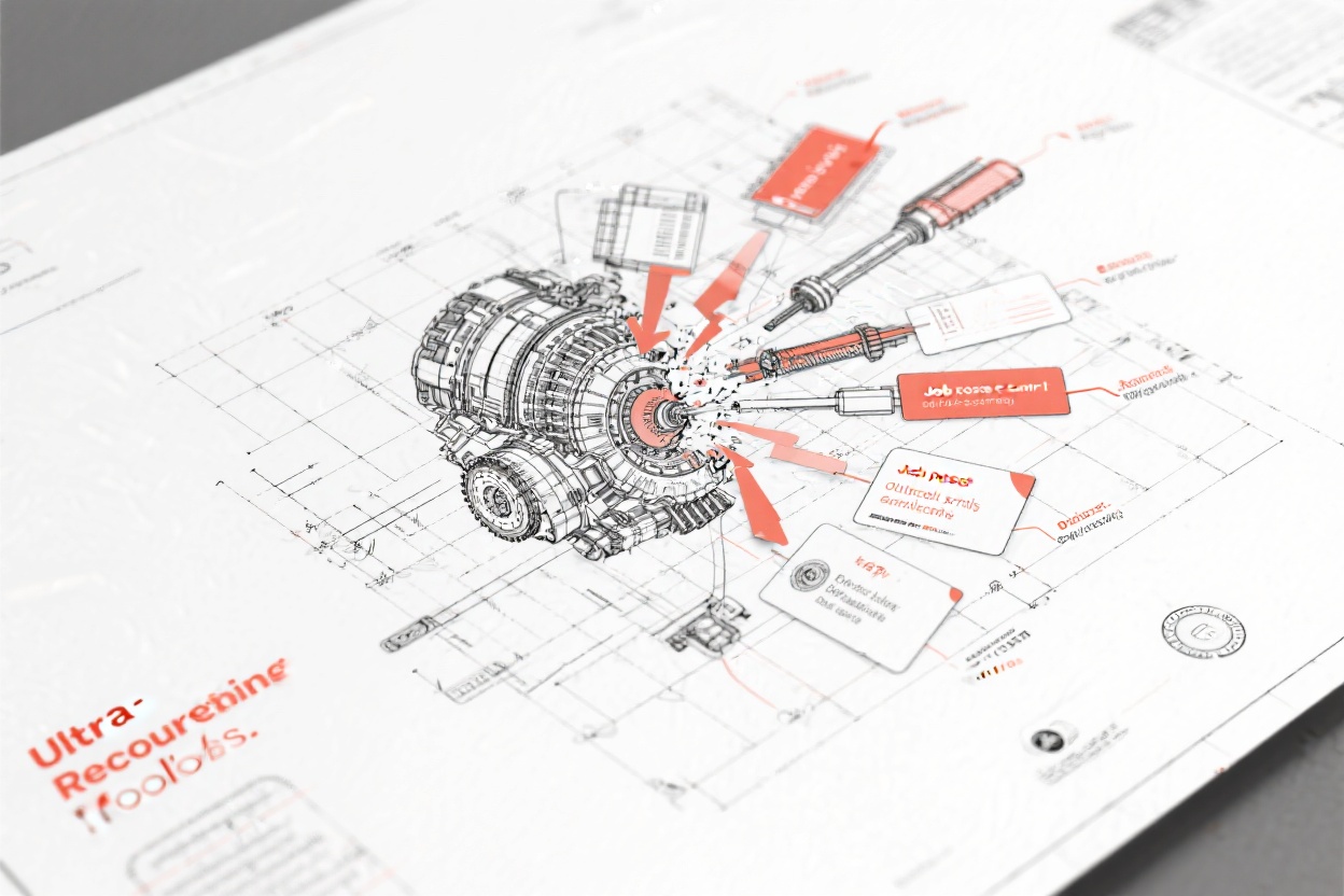 Exploded view of a performance engine