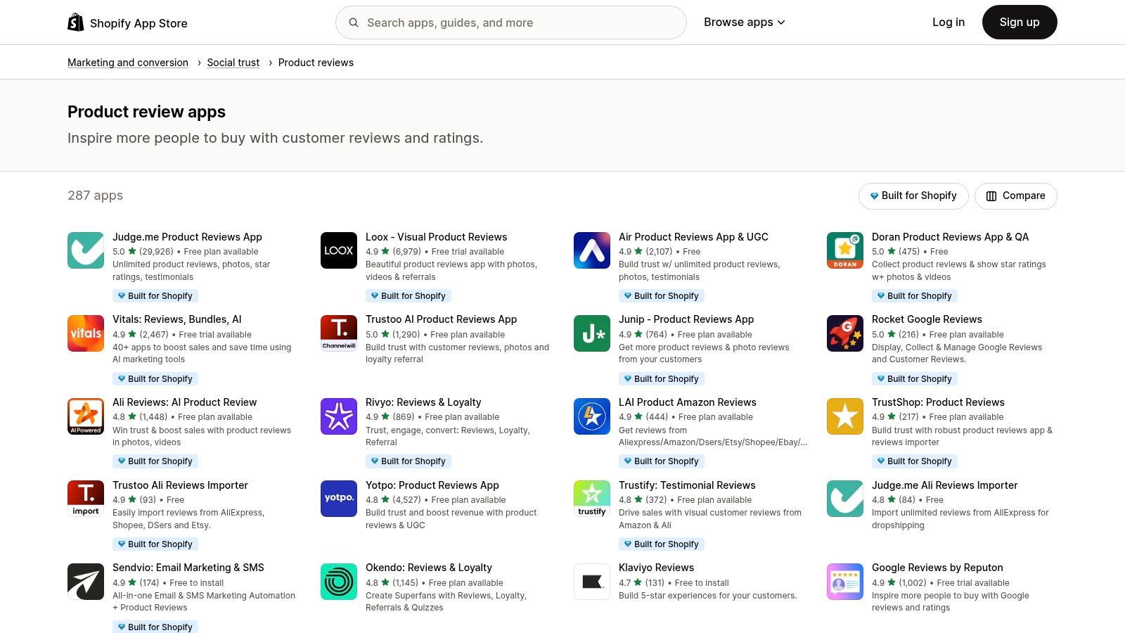 Shopify App Store