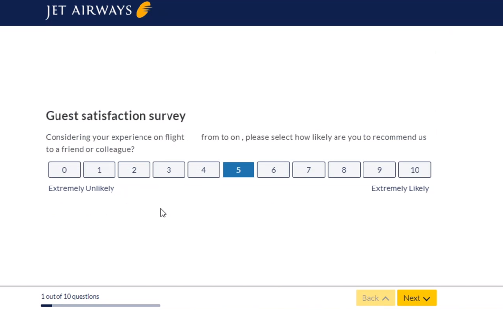 jet airways customer experience nps case study