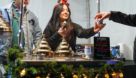 Christmas catering event