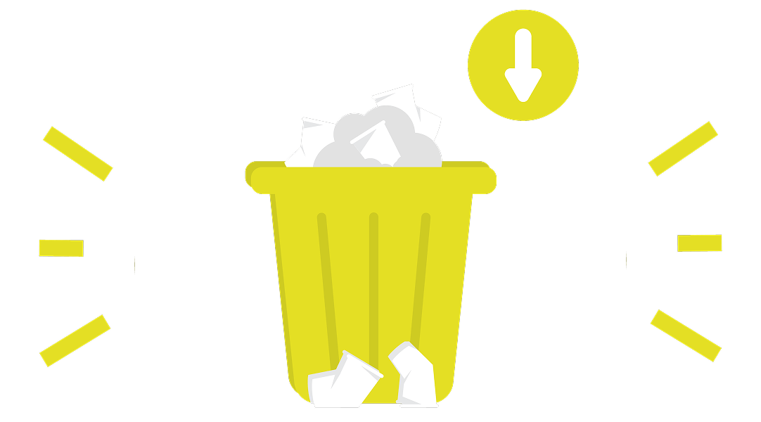 Big bag with reduced waste