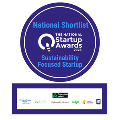 National Shortlist The National startup awards 2024 Sustainability Focused Startup