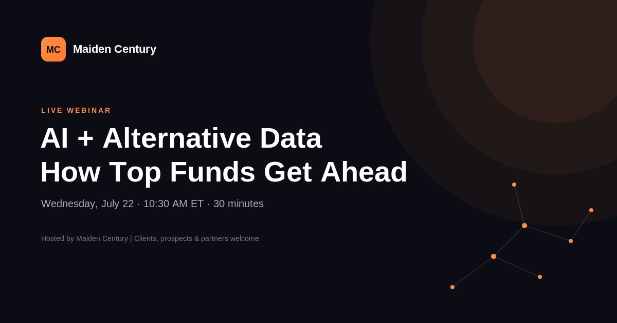 How top funds are using AI with alt data