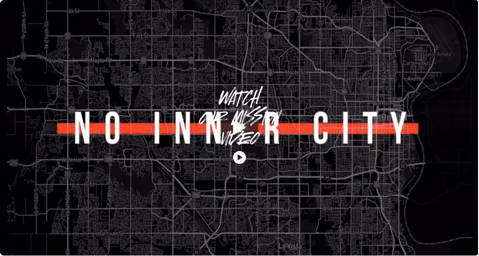 A black and white map with a red line in the middle of it.