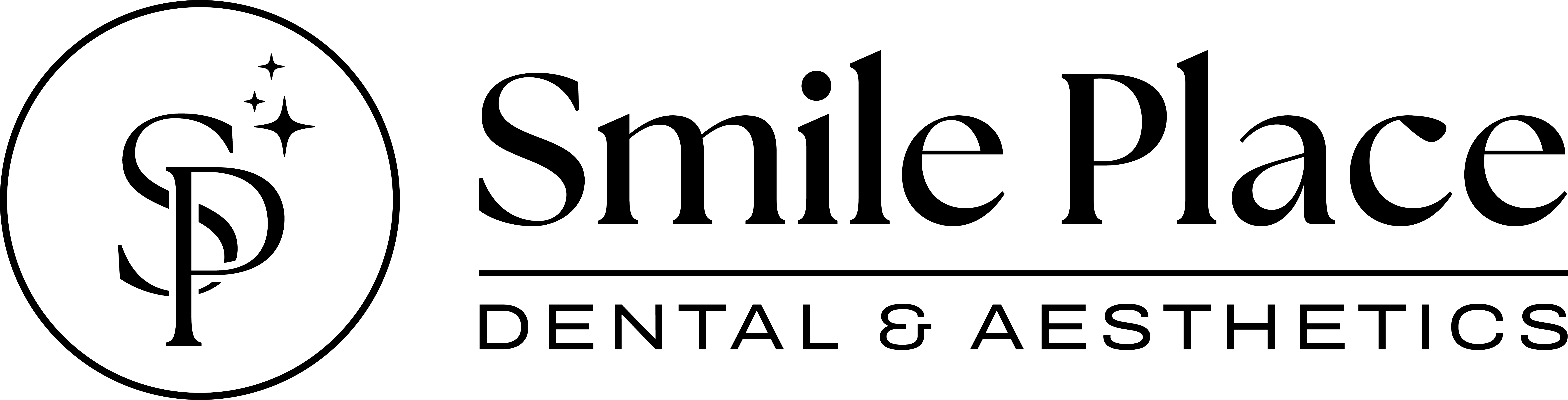 Smile Place_Icon Outline_Horizontal_Black