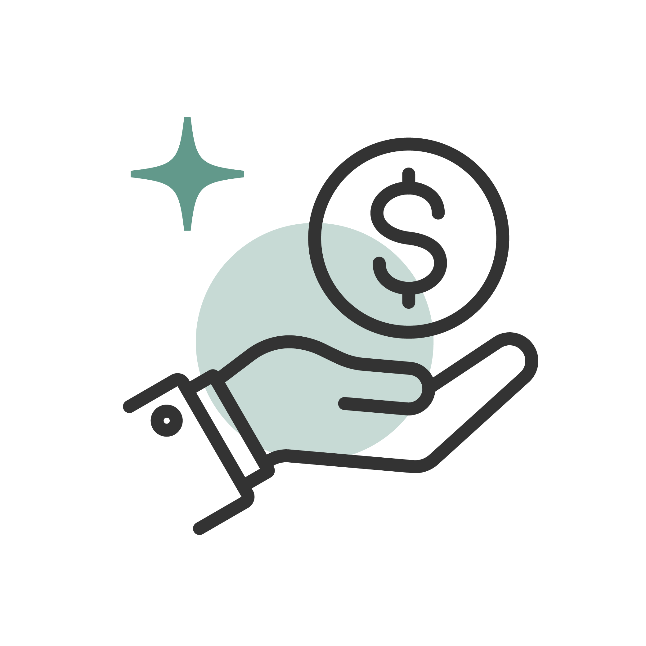Affordable and Transparent Icon