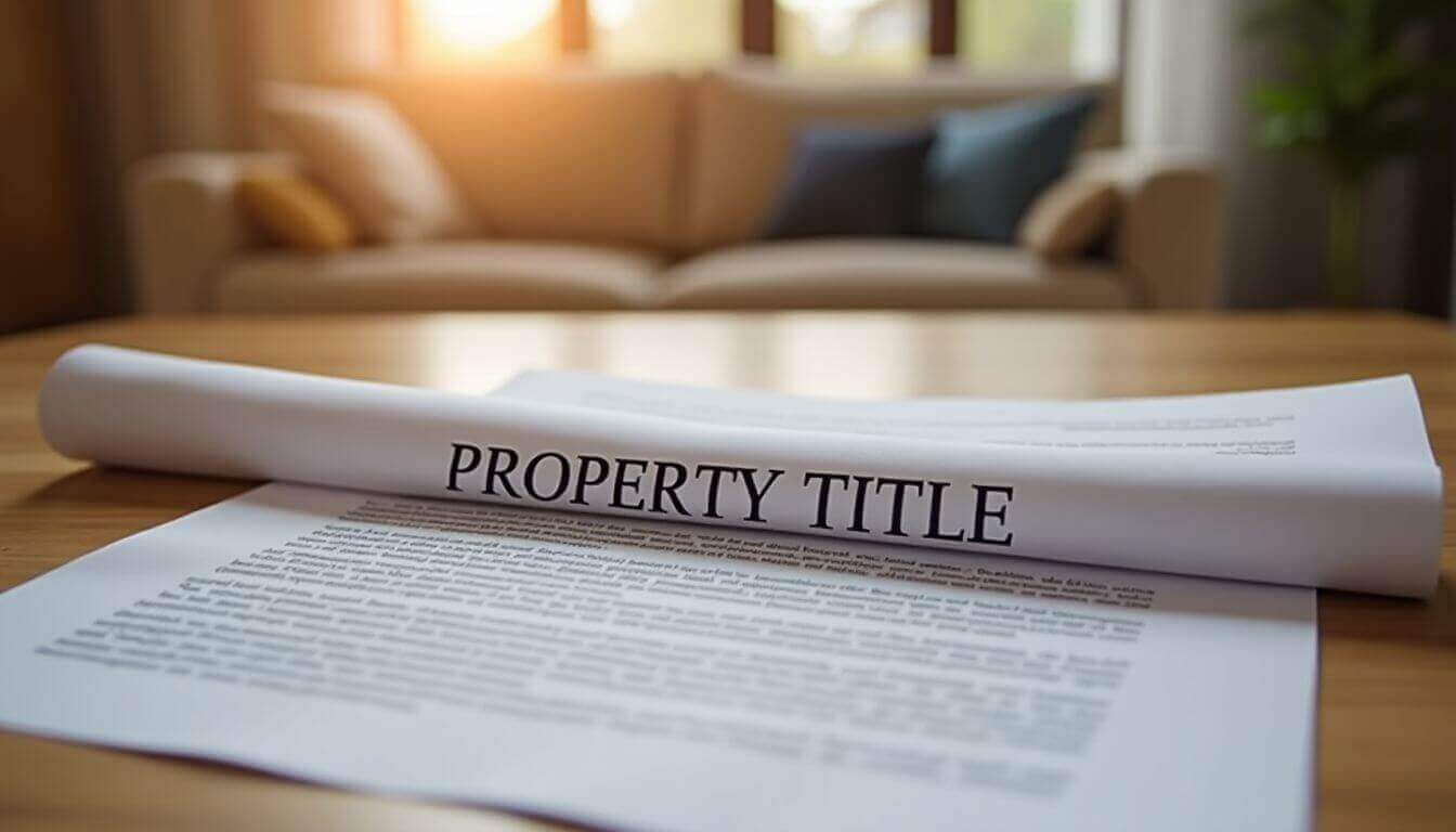 Document de titre de propriété