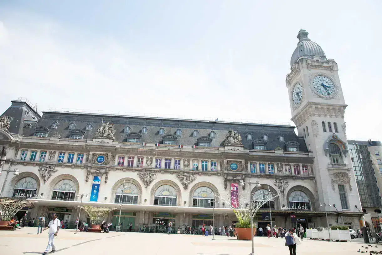 Gare de Lyon dans le 12ème arrondissement de Paris