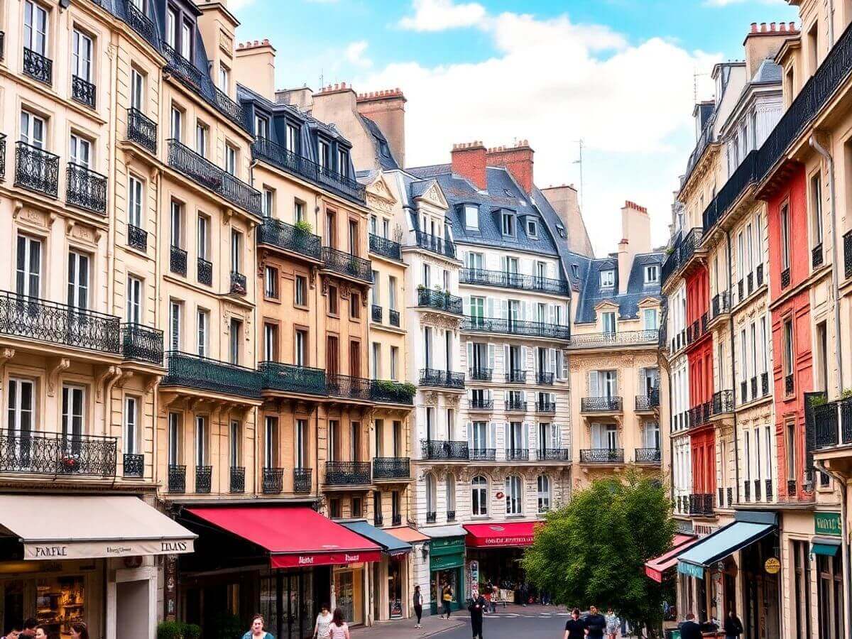 Immobilier à Paris, mélange de modernité et d'histoire.