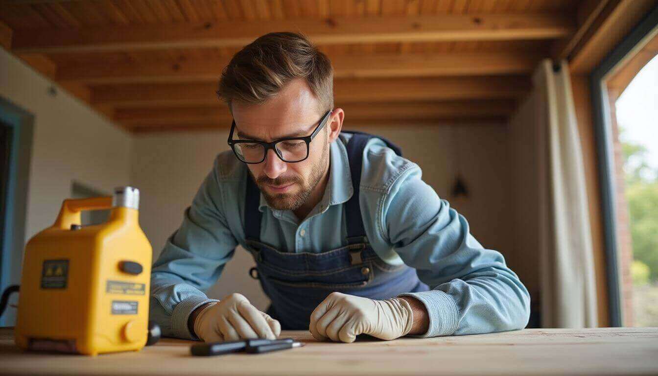  Inspection professionnelle des termites dans une propriété parisienne
