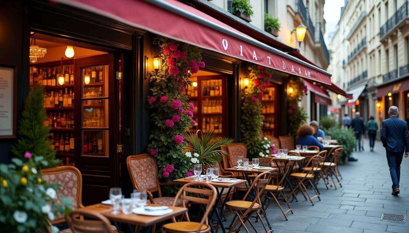 Bistrot parisien traditionnel du 10ème arrondissement