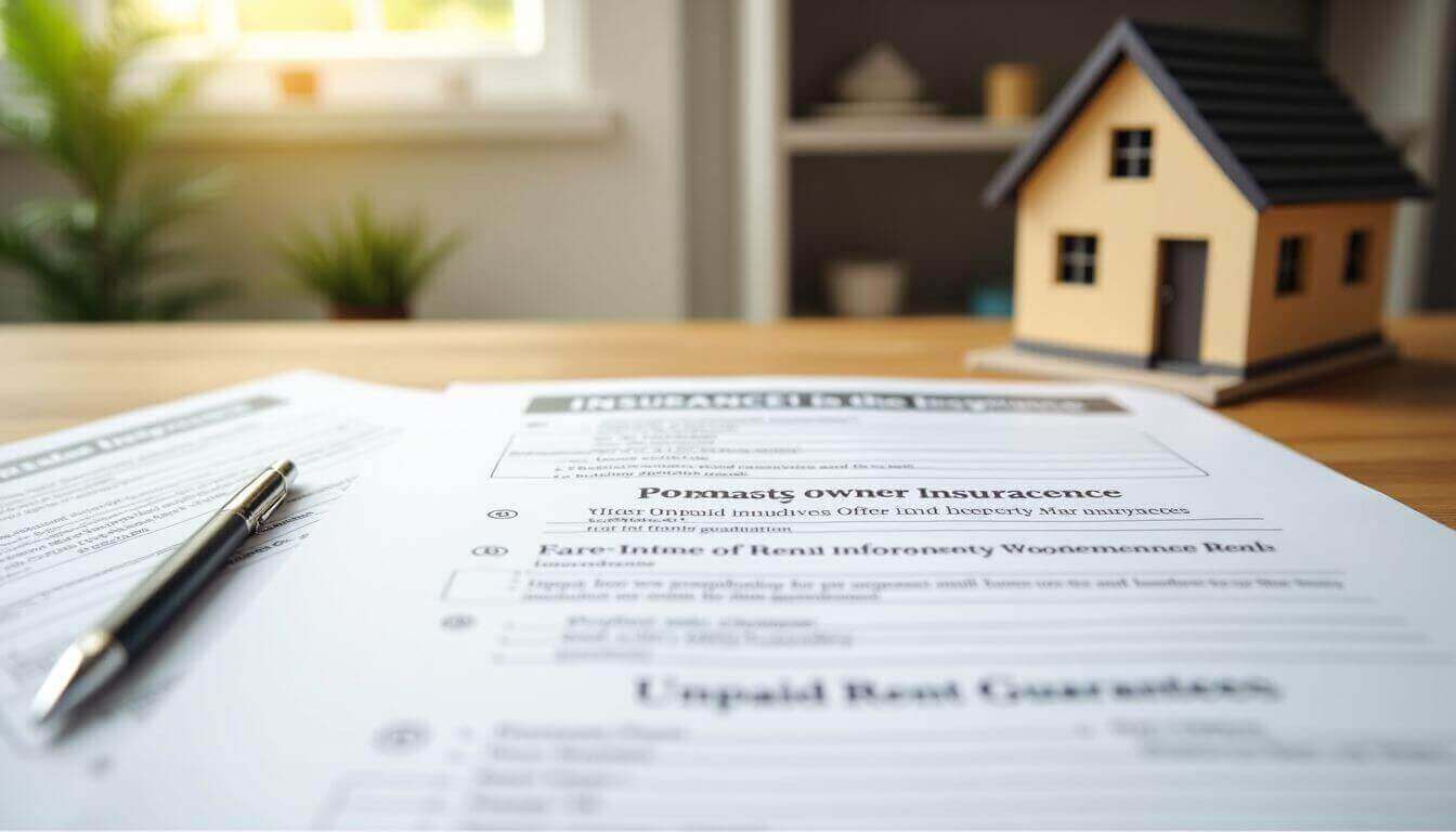 Documents présentant les différents types d'assurance investissement locatif