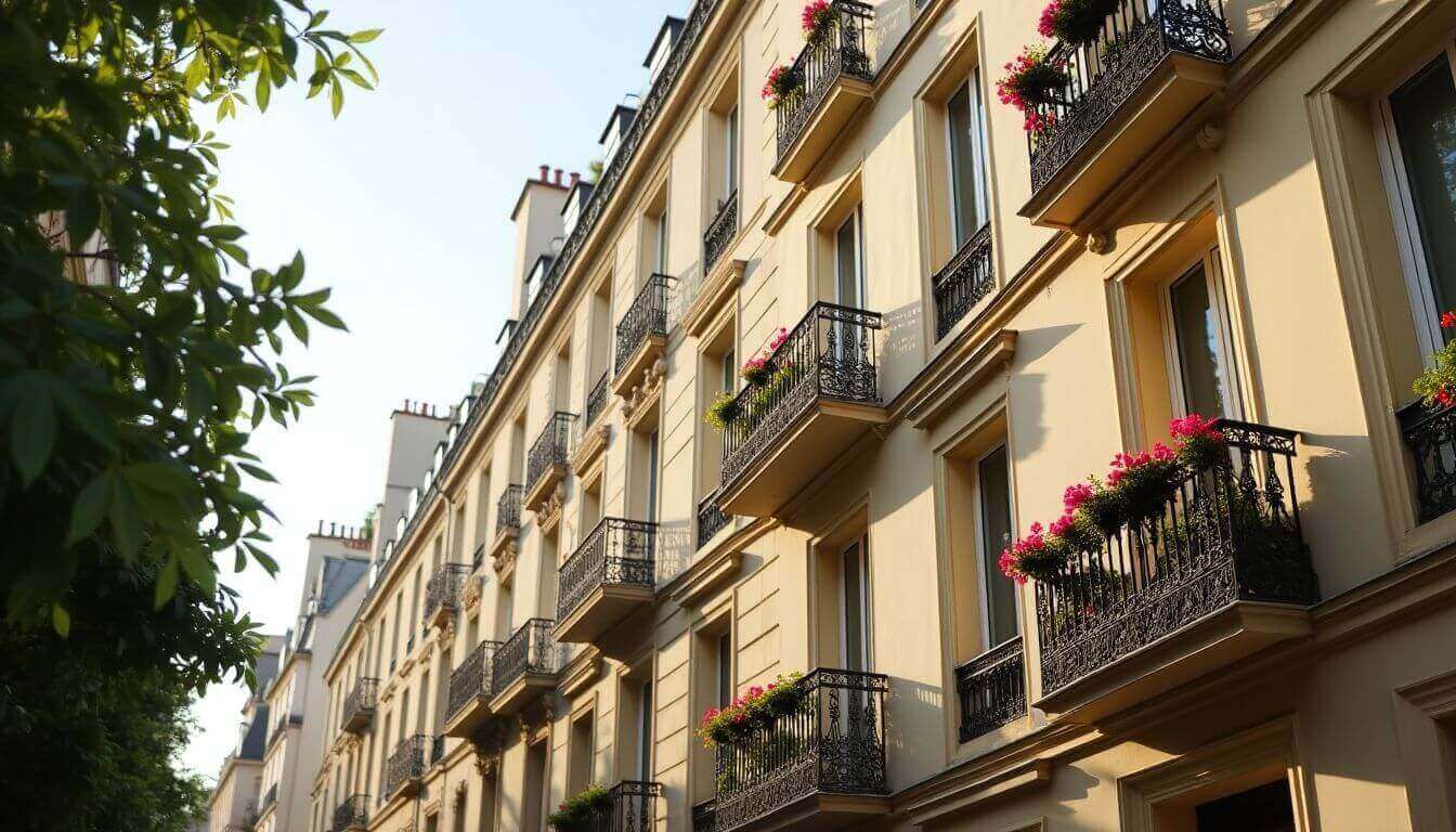 Immeuble parisien représentant des opportunités d'investissement locatif
