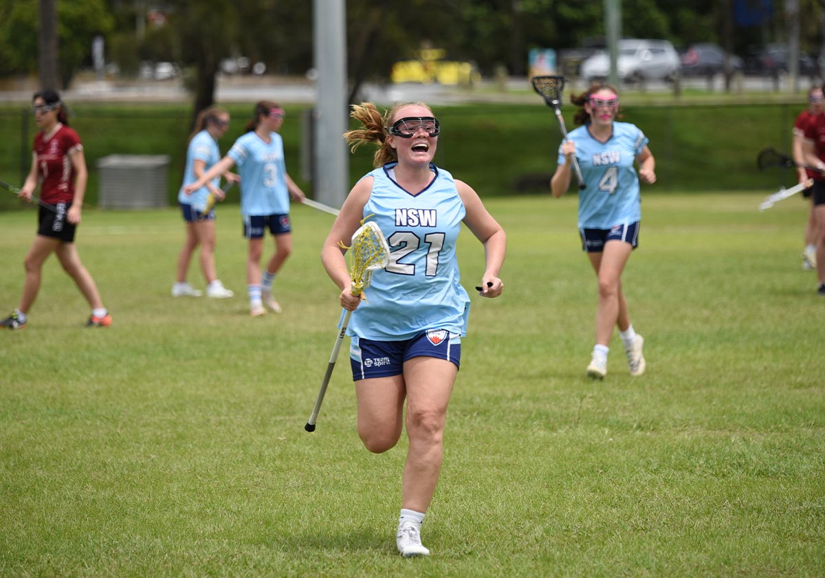People playing Lacrosse