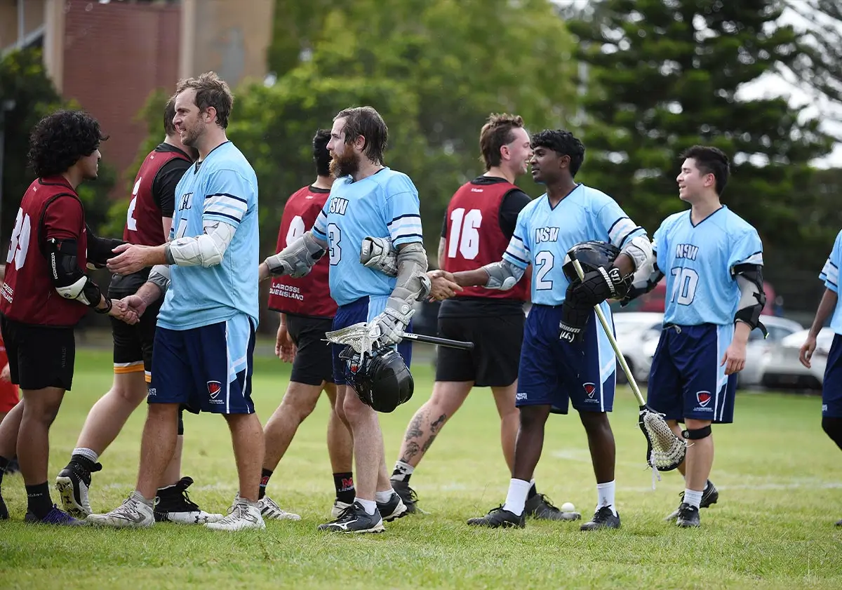 People playing Lacrosse