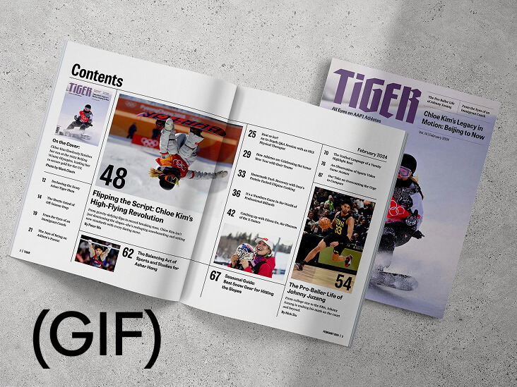 GIF of various projects by Yoon Kang