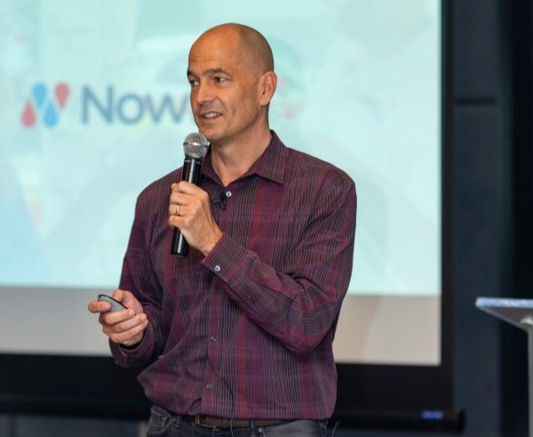 Conversation at the GCN investor event at the Center Club, March 2020