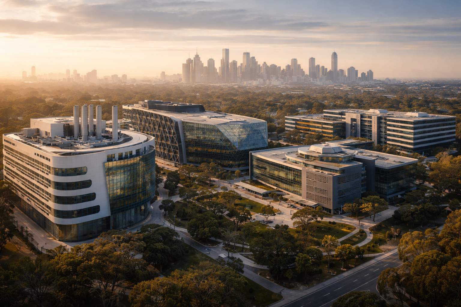 Monash University campus