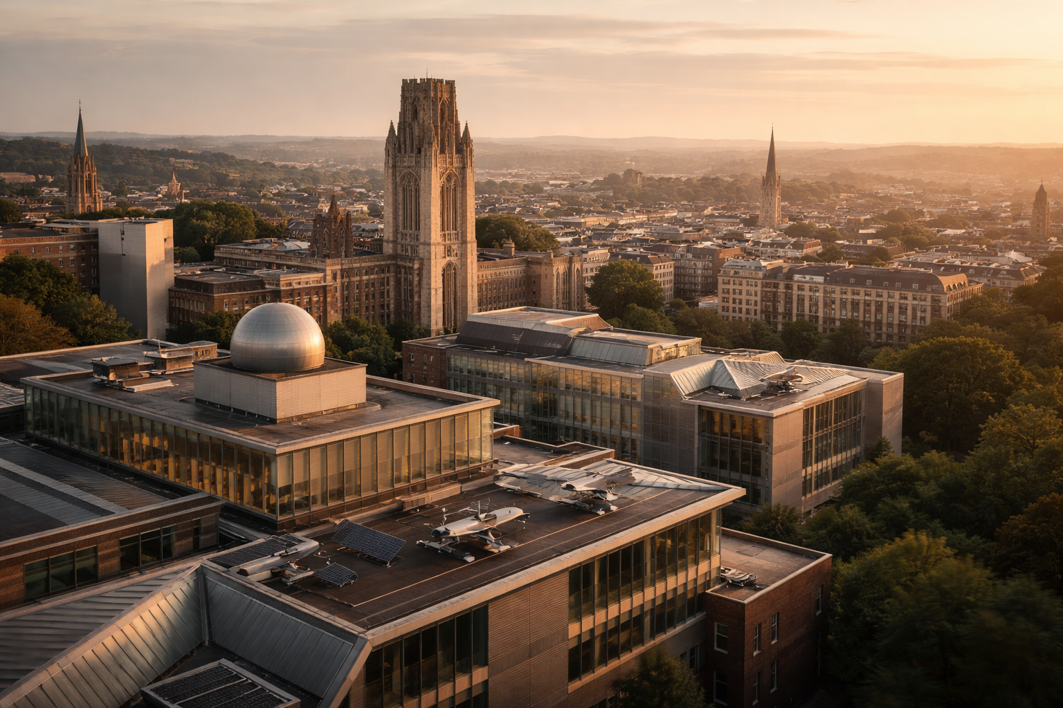 University of Bristol campus