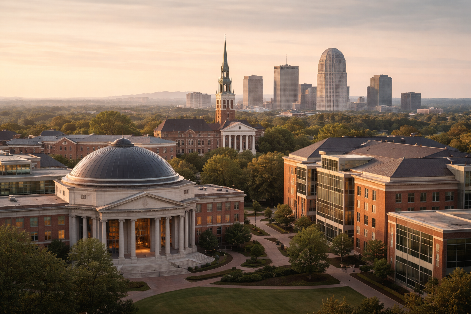 Wake Forest University campus