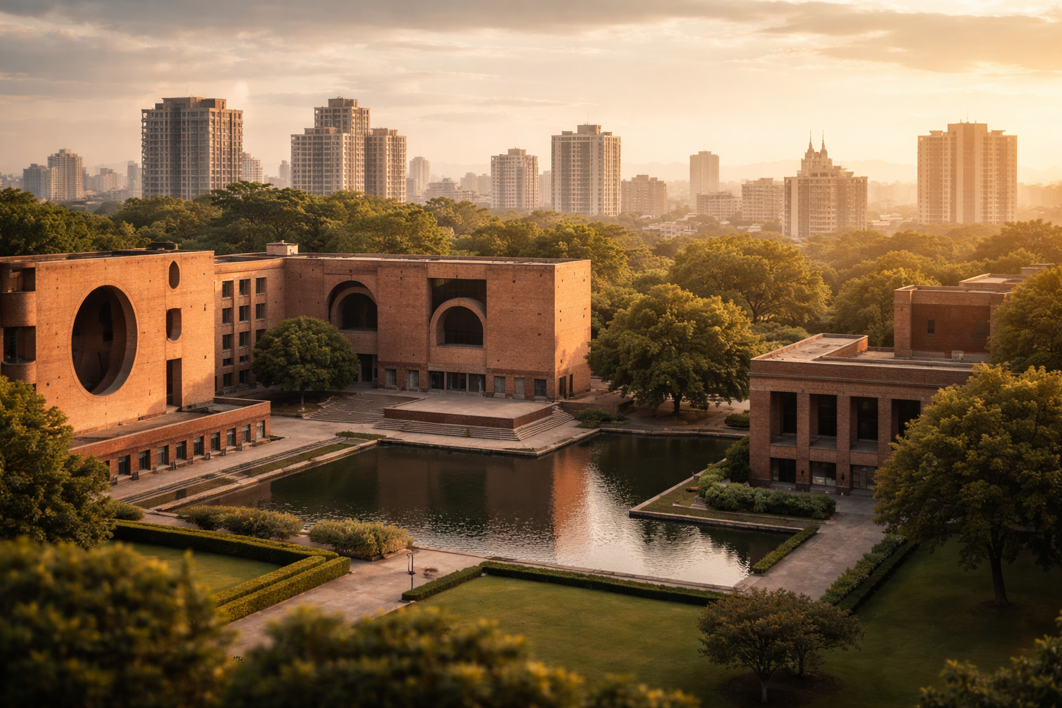 IIM Ahmedabad campus