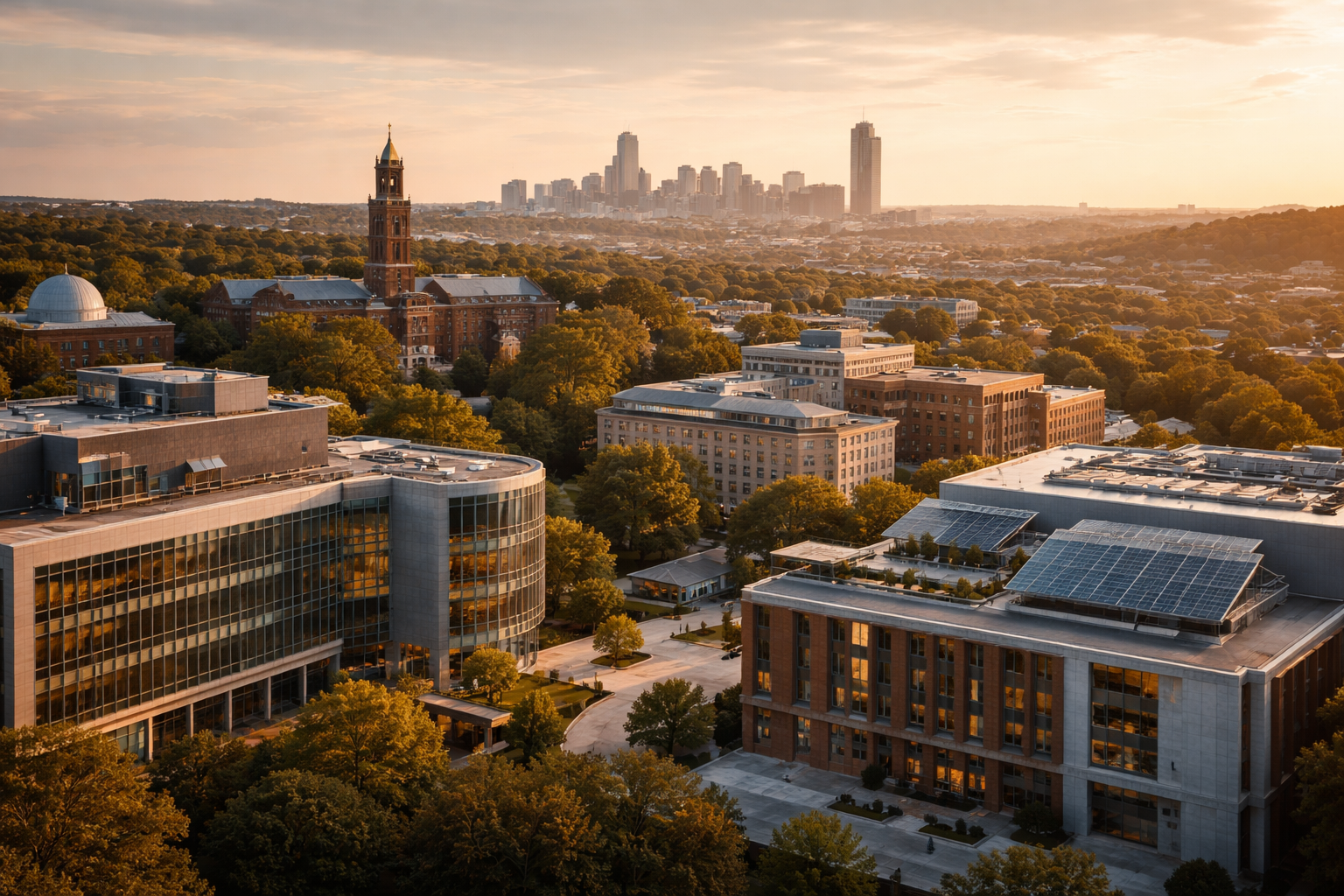 Tufts University campus