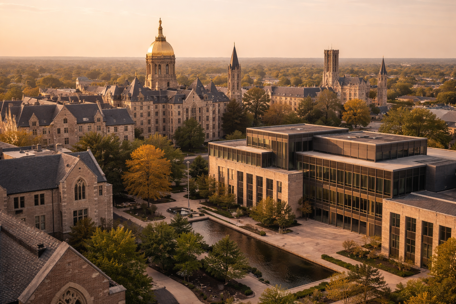 University of Notre Dame campus