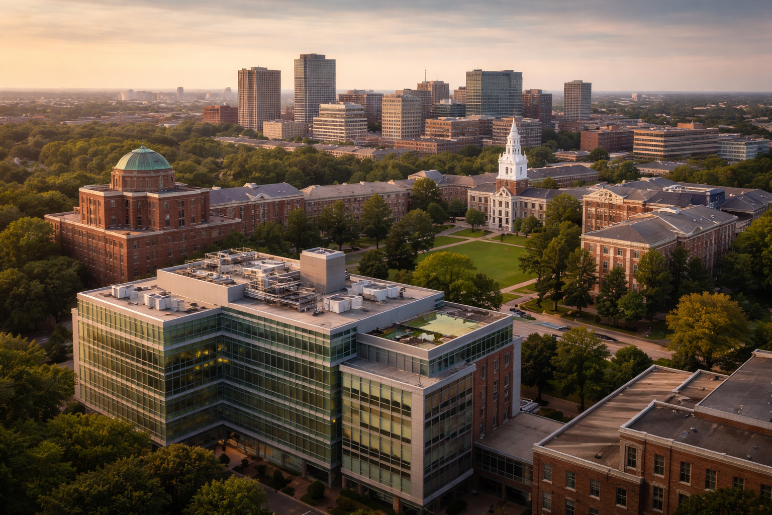 Johns Hopkins University campus