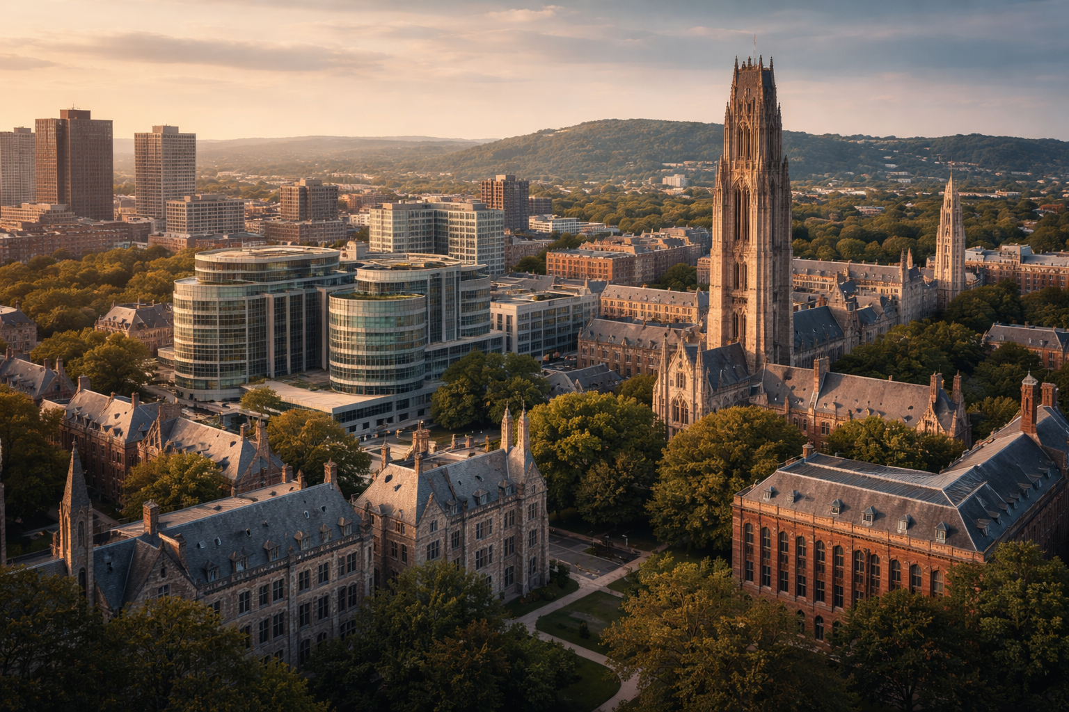 Yale University campus