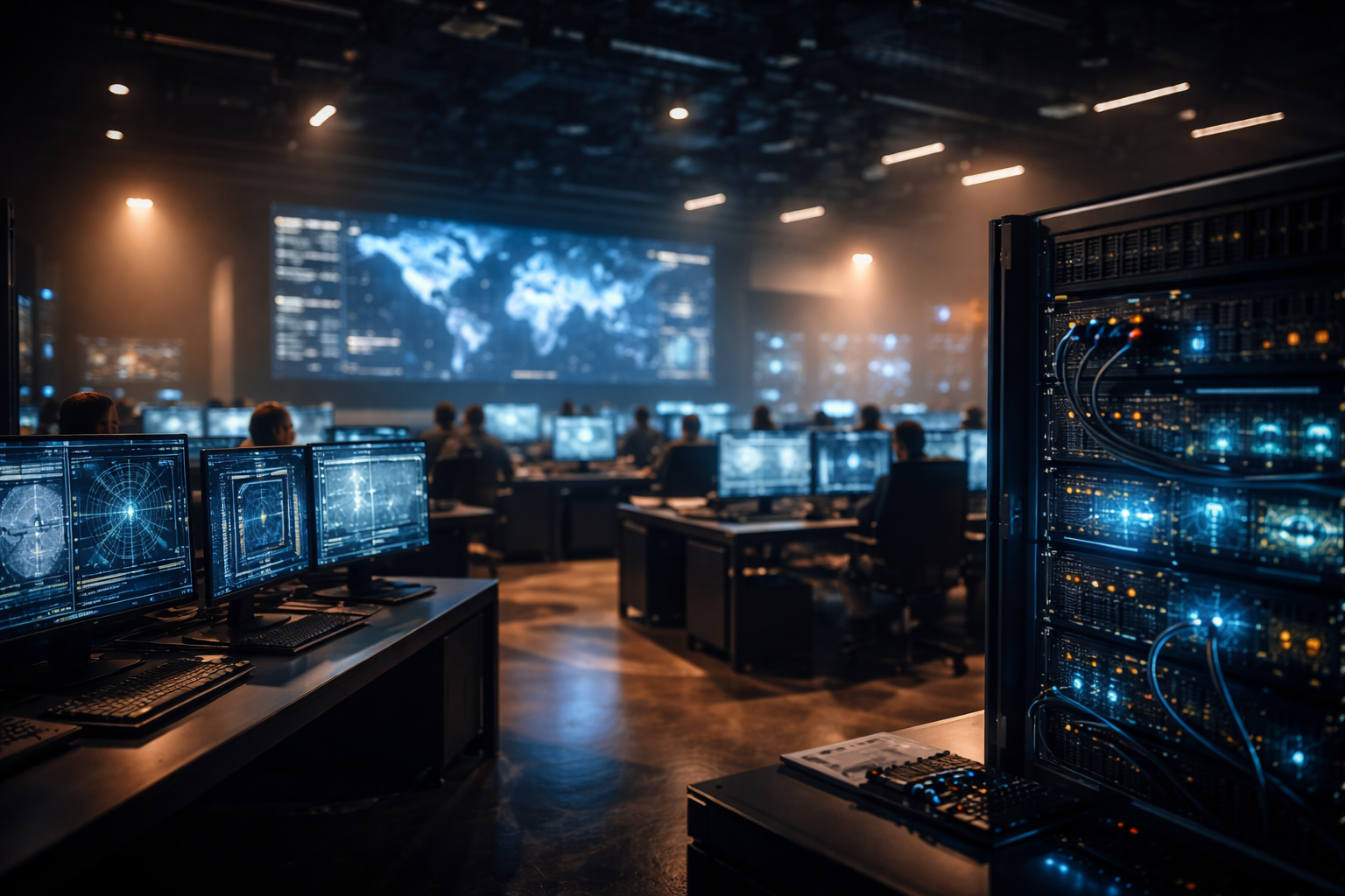 Cybersecurity illustration