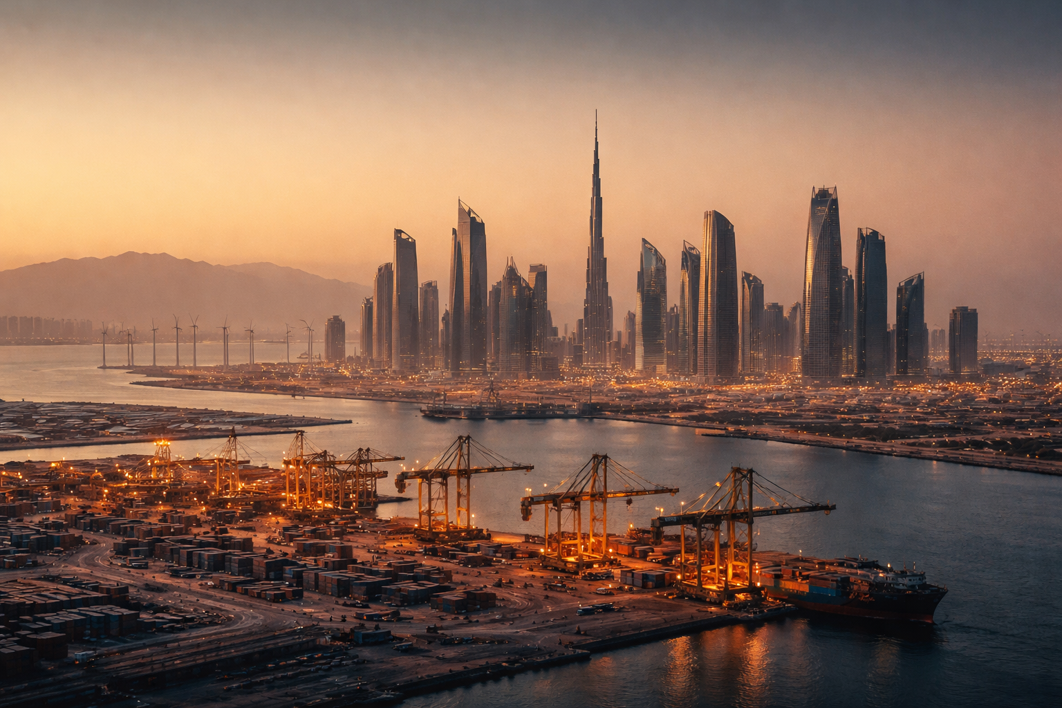 GCC (Gulf Cooperation Council) illustration