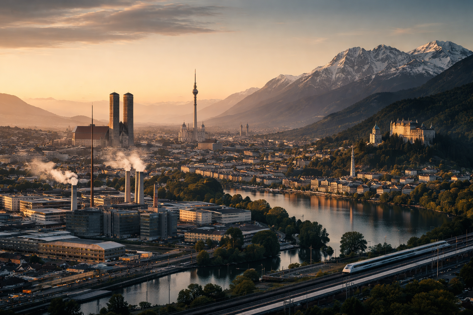 DACH Region illustration