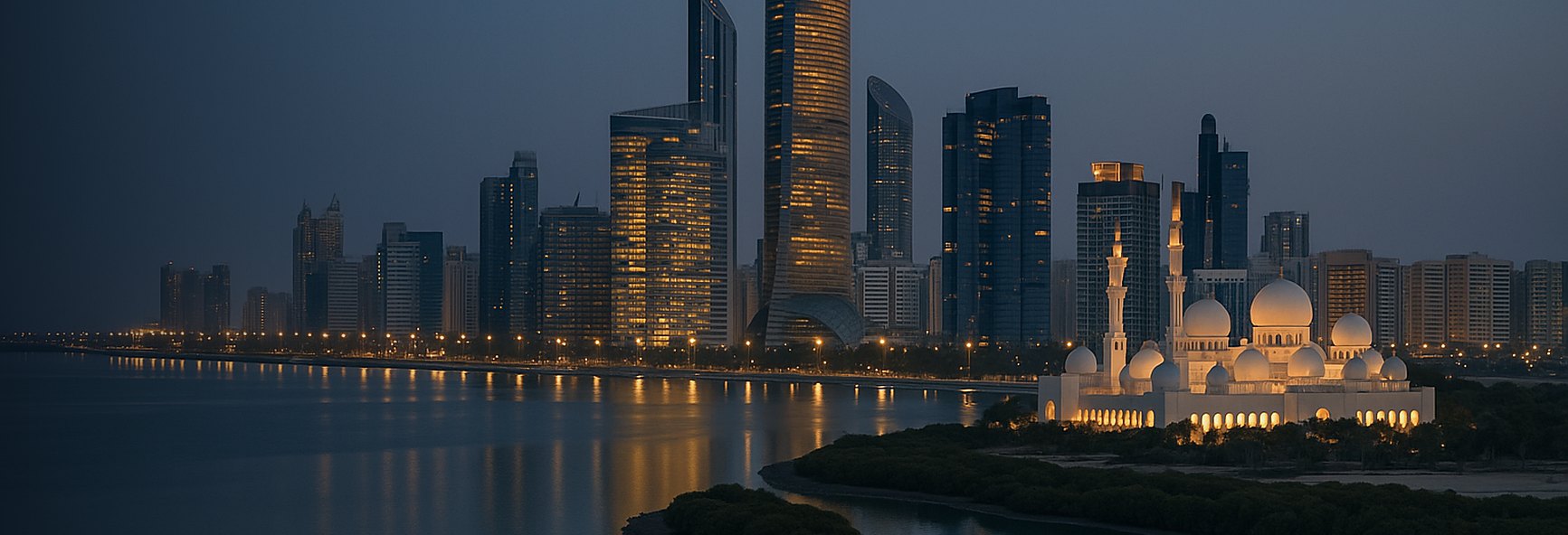 Abu Dhabi skyline