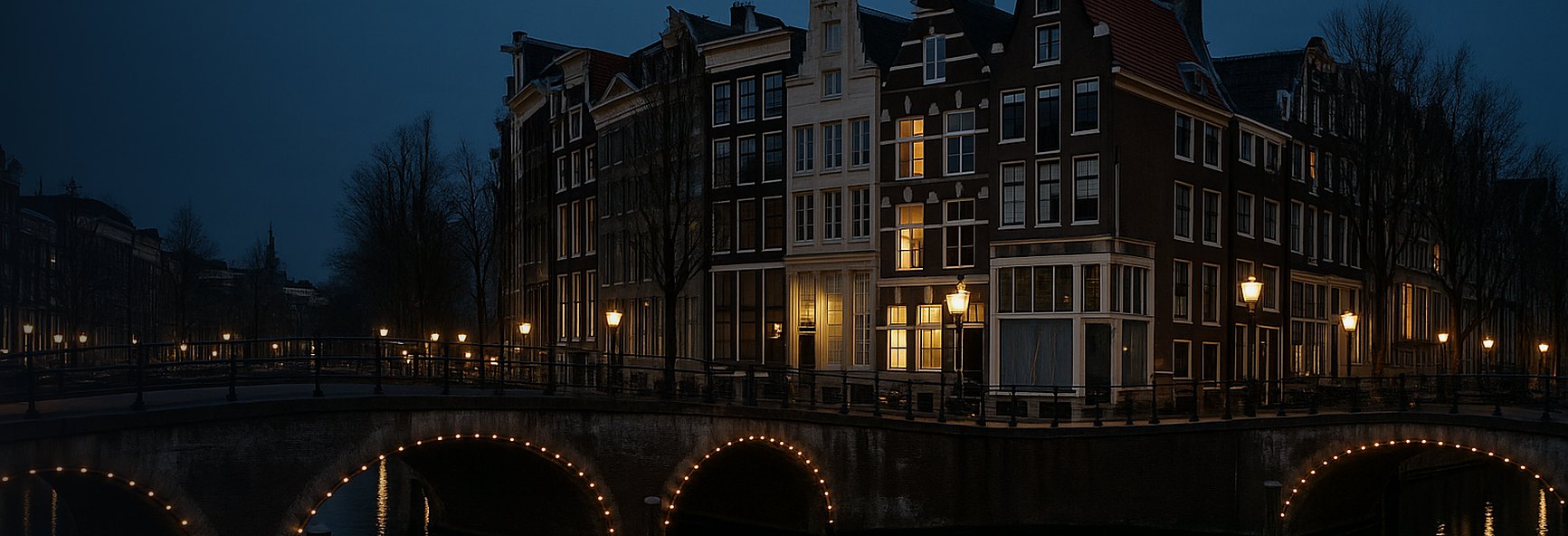 Amsterdam skyline
