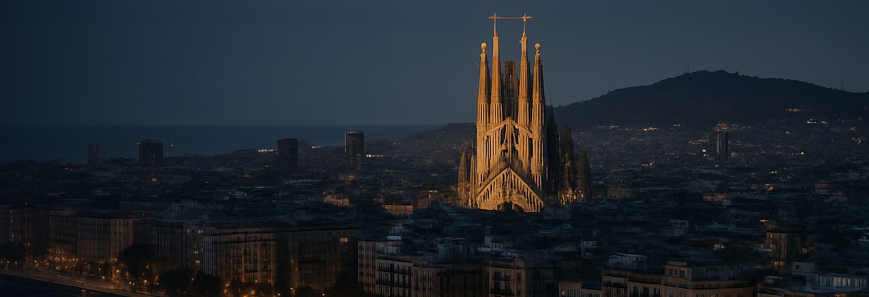 Barcelona skyline
