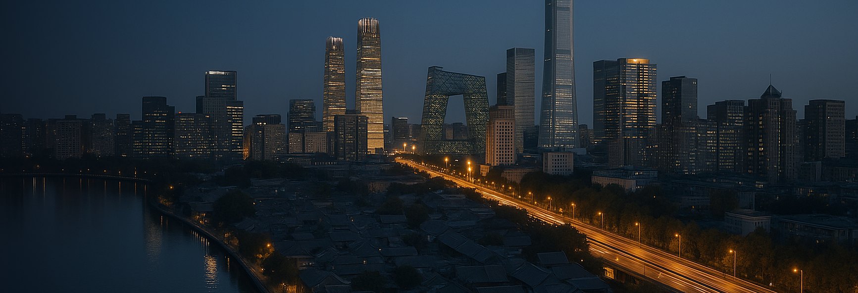 Beijing skyline