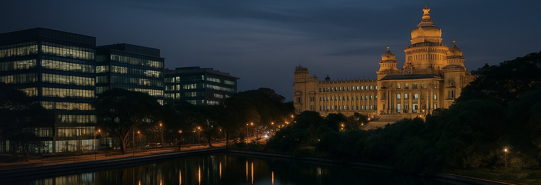 Bengaluru skyline