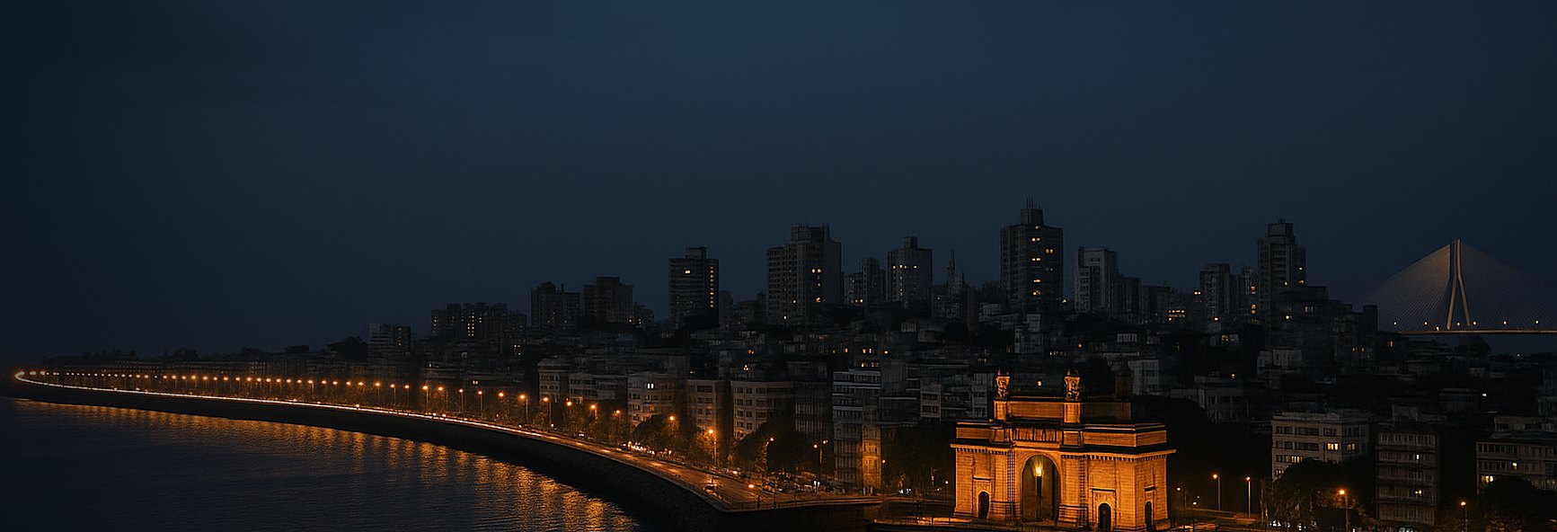 Mumbai skyline