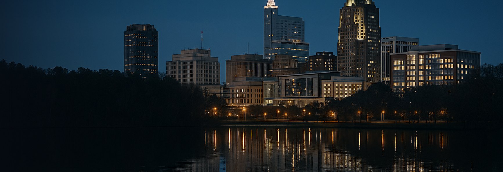Raleigh skyline