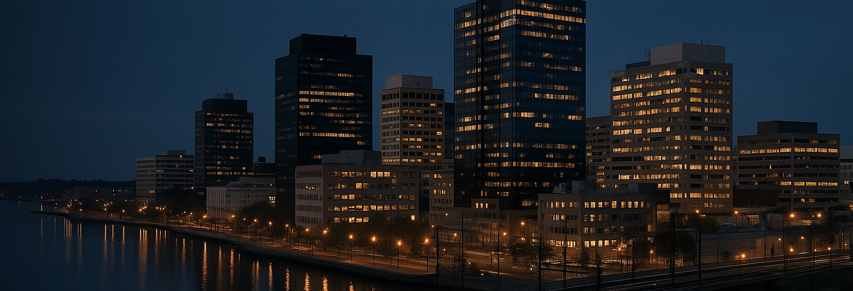 Stamford skyline