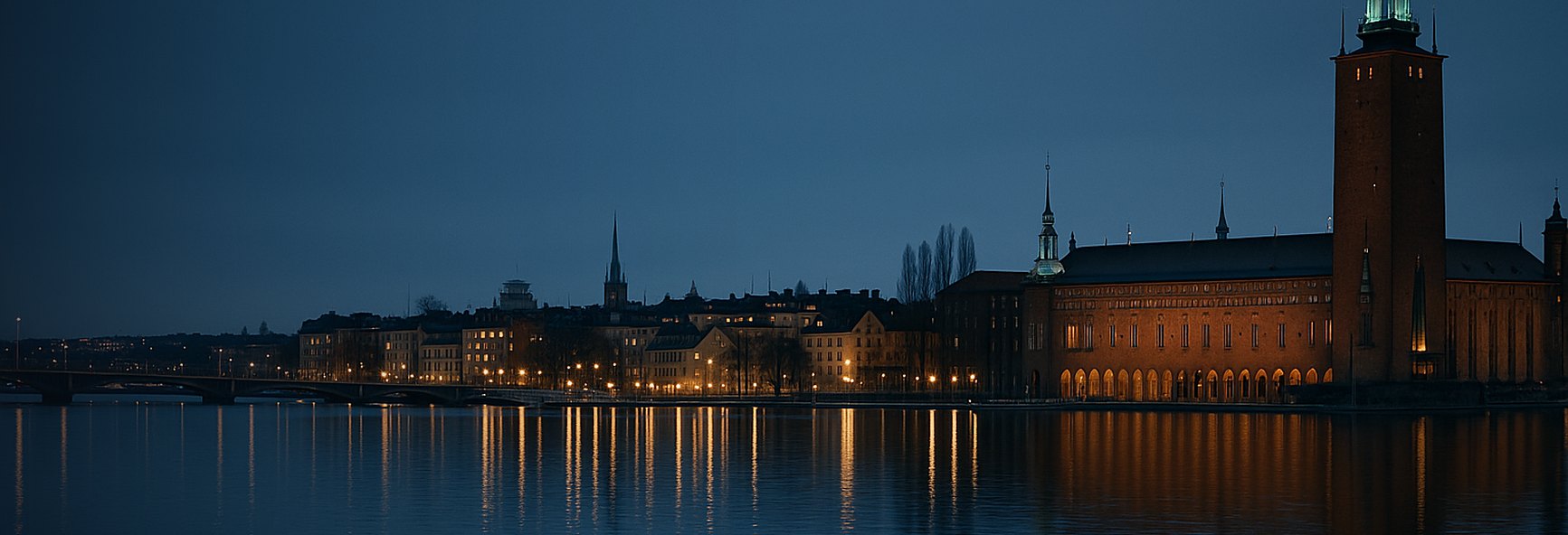 Stockholm skyline