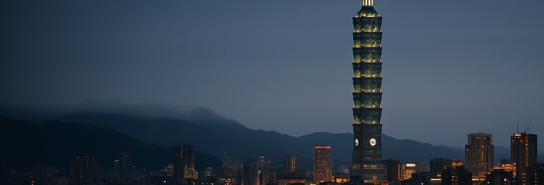Taipei skyline