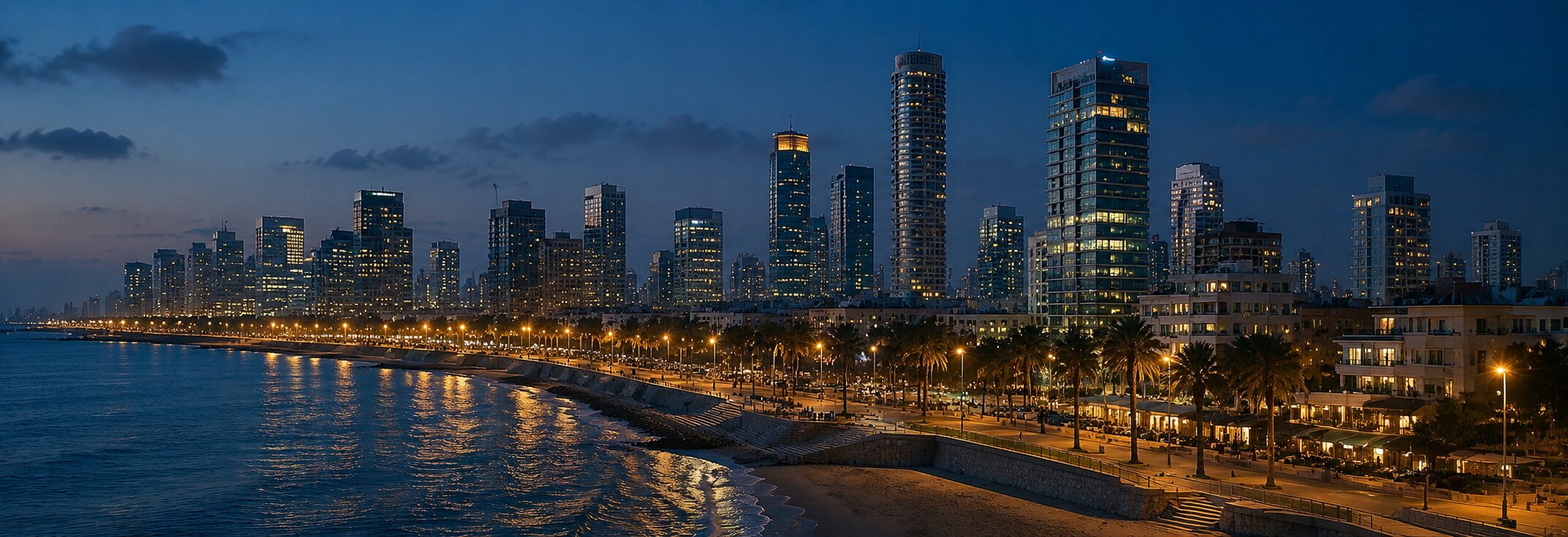 Tel Aviv skyline