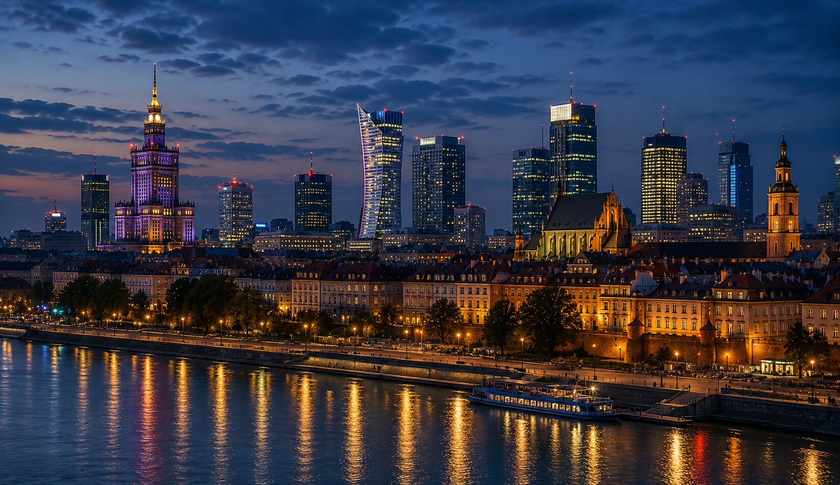 Warsaw skyline