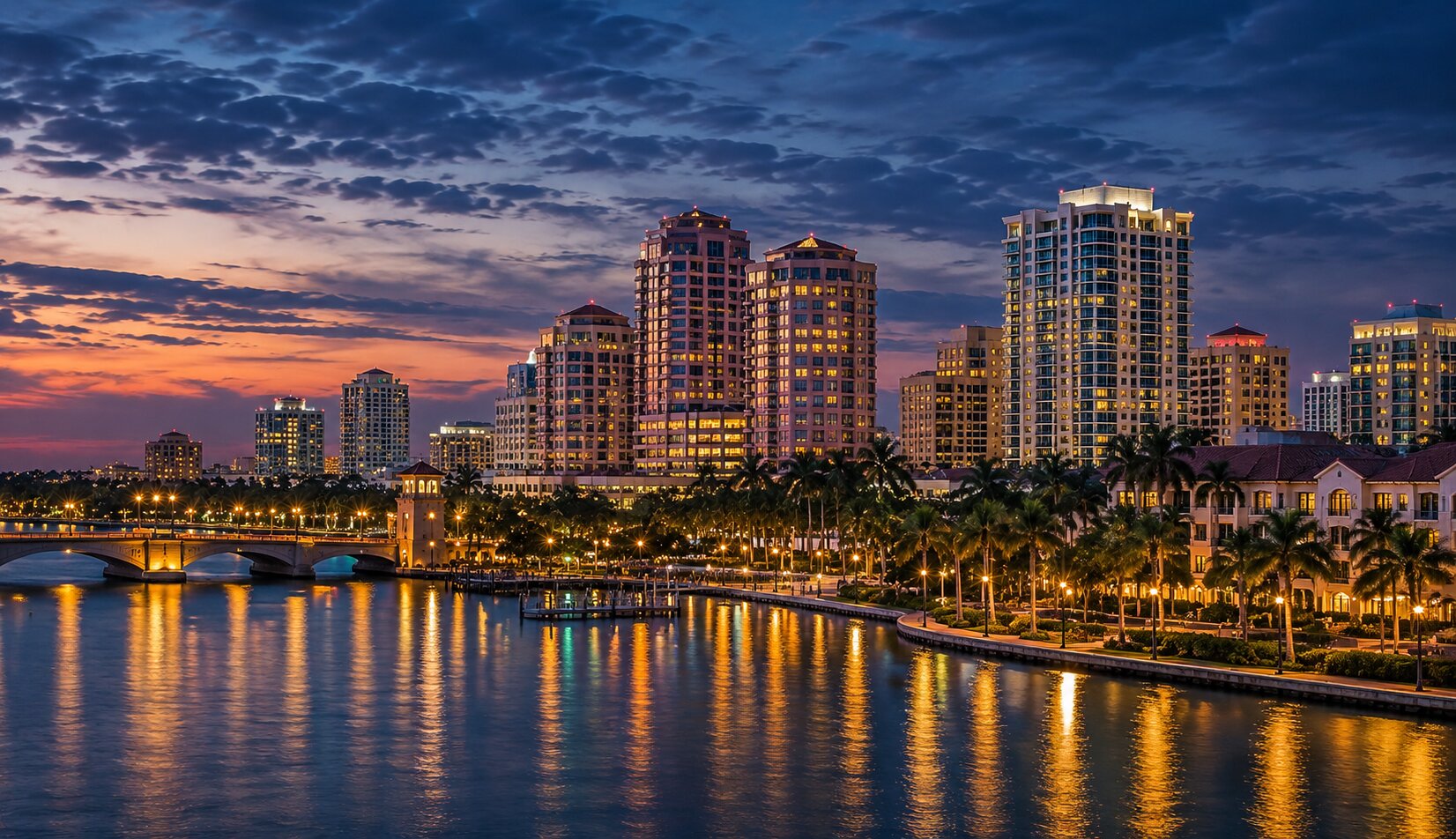 West Palm Beach skyline