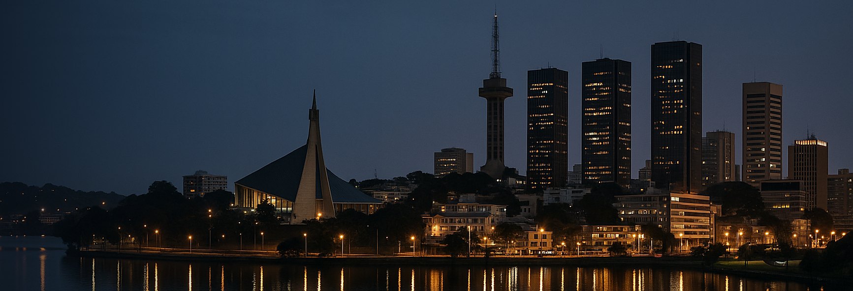 Abidjan skyline