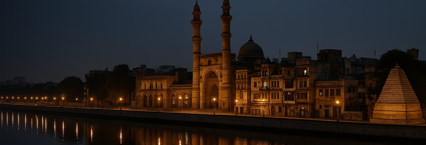 Ahmedabad skyline
